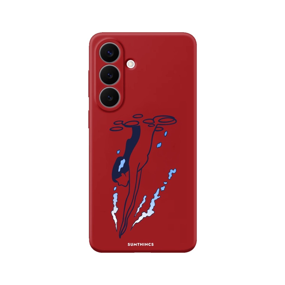Samsung Nami Premium Telefon Kılıfı Kırmızı - Sumthincs