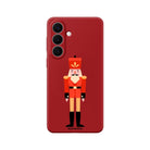 Samsung Nutcracker Premium Telefon Kılıfı Kırmızı - Sumthincs