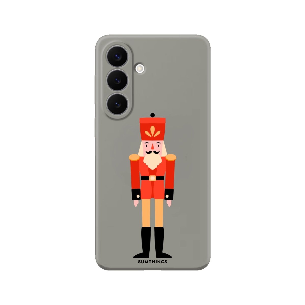 Samsung Nutcracker Premium Telefon Kılıfı Gri - Sumthincs