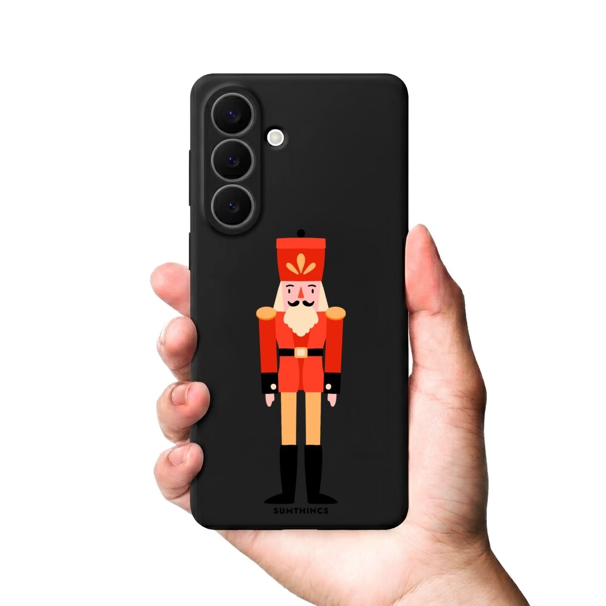 Samsung Nutcracker Premium Telefon Kılıfı Gri - Sumthincs