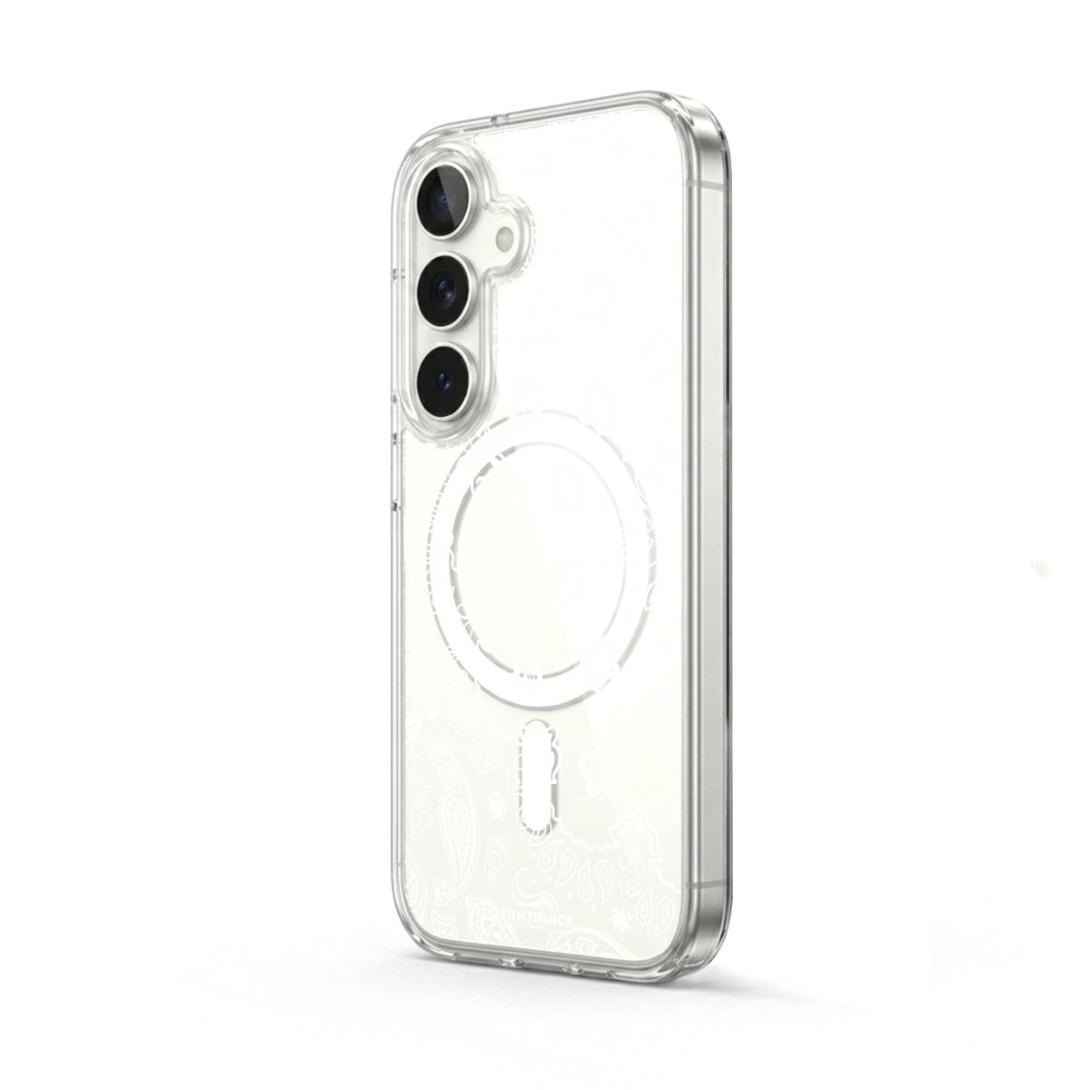 Samsung Paisley Clear Magsafe Telefon Kılıfı - Sumthincs