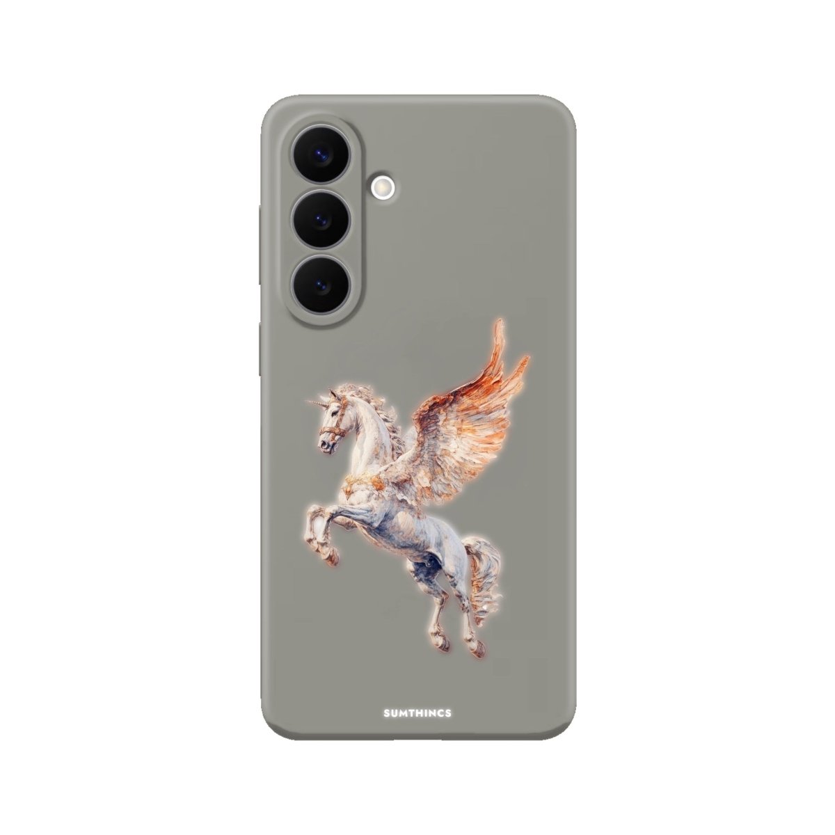 Samsung Pegasus Premium Telefon Kılıfı Gri - Sumthincs