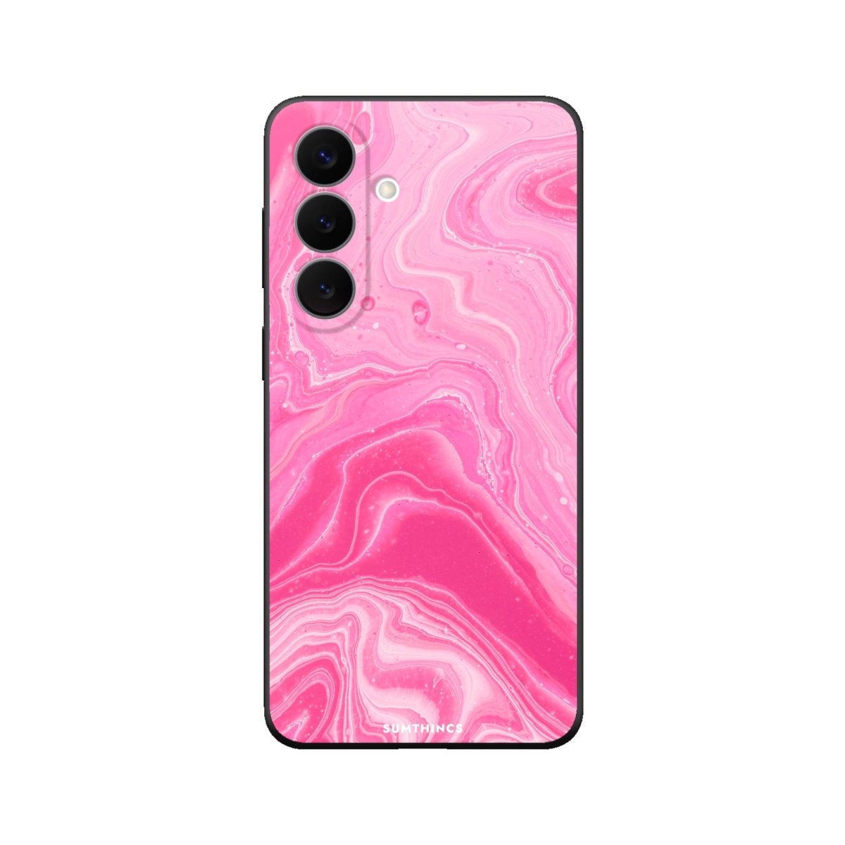 Samsung Pink Marble Premium Telefon Kılıfı - Sumthincs