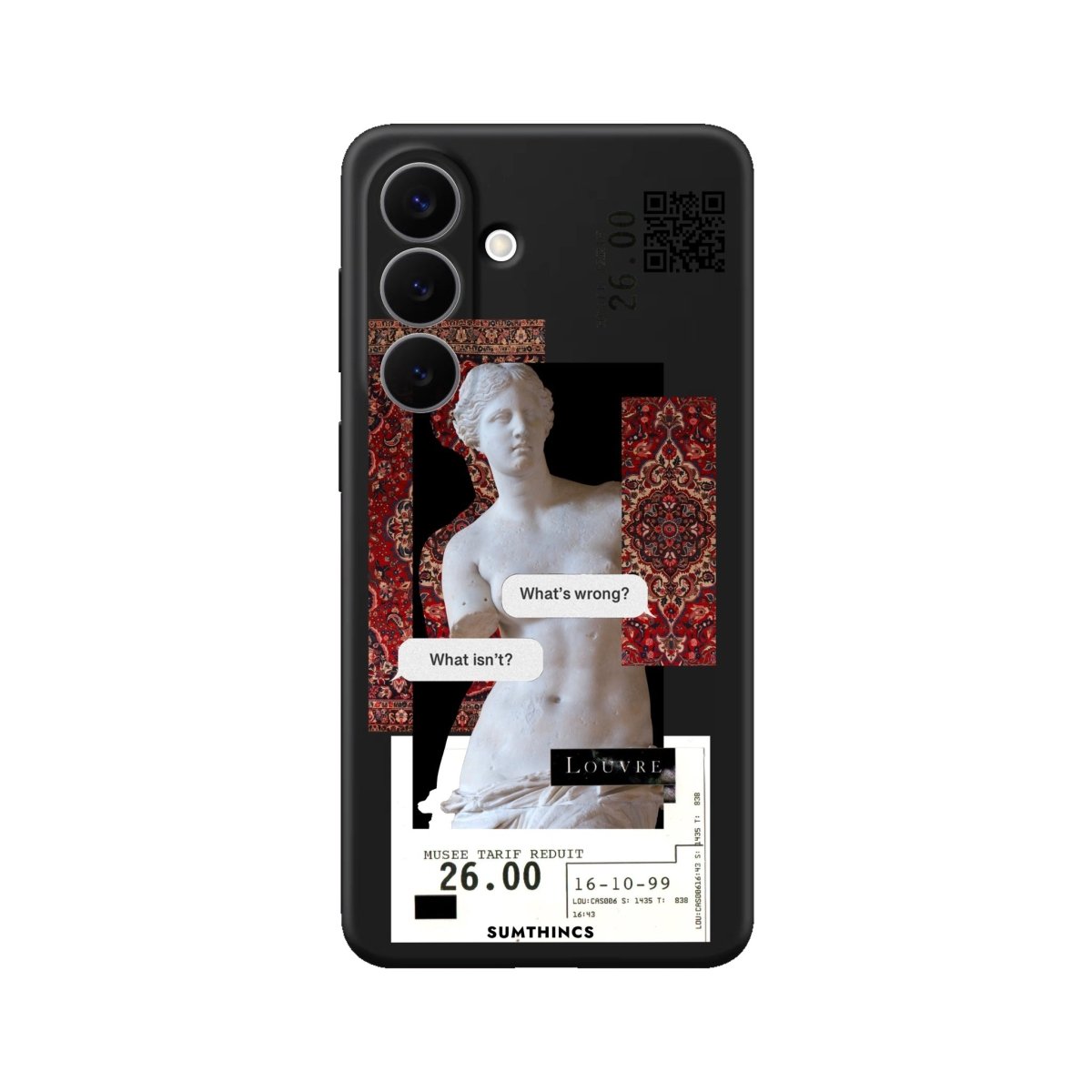 Samsung PixelVenus Premium Telefon Kılıfı Siyah - Sumthincs