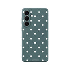 Samsung Polka Dots Premium Telefon Kılıfı Kaktüs Yeşili - Sumthincs