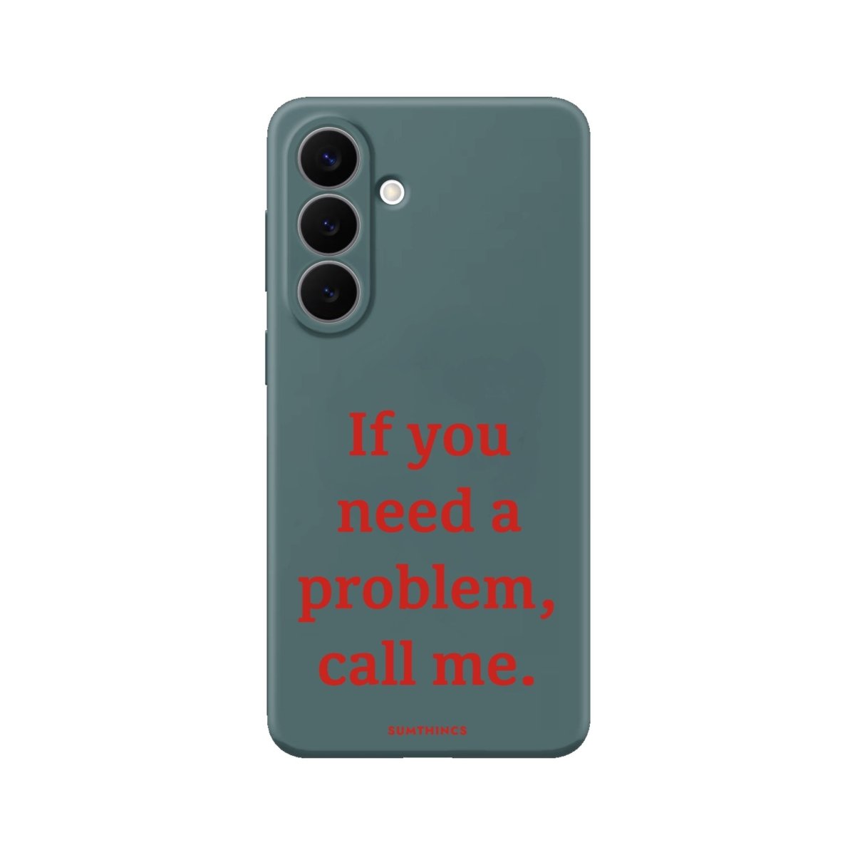 Samsung Problem Premium Telefon Kılıfı Kaktüs Yeşili - Sumthincs