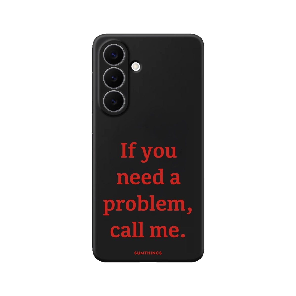 Samsung Problem Premium Telefon Kılıfı Siyah - Sumthincs