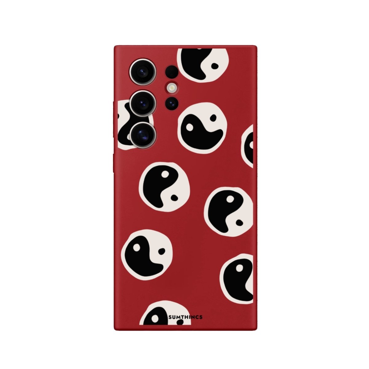 Samsung S22 Ultra Balance Premium Telefon Kılıfı Kırmızı - SUMTHINCS