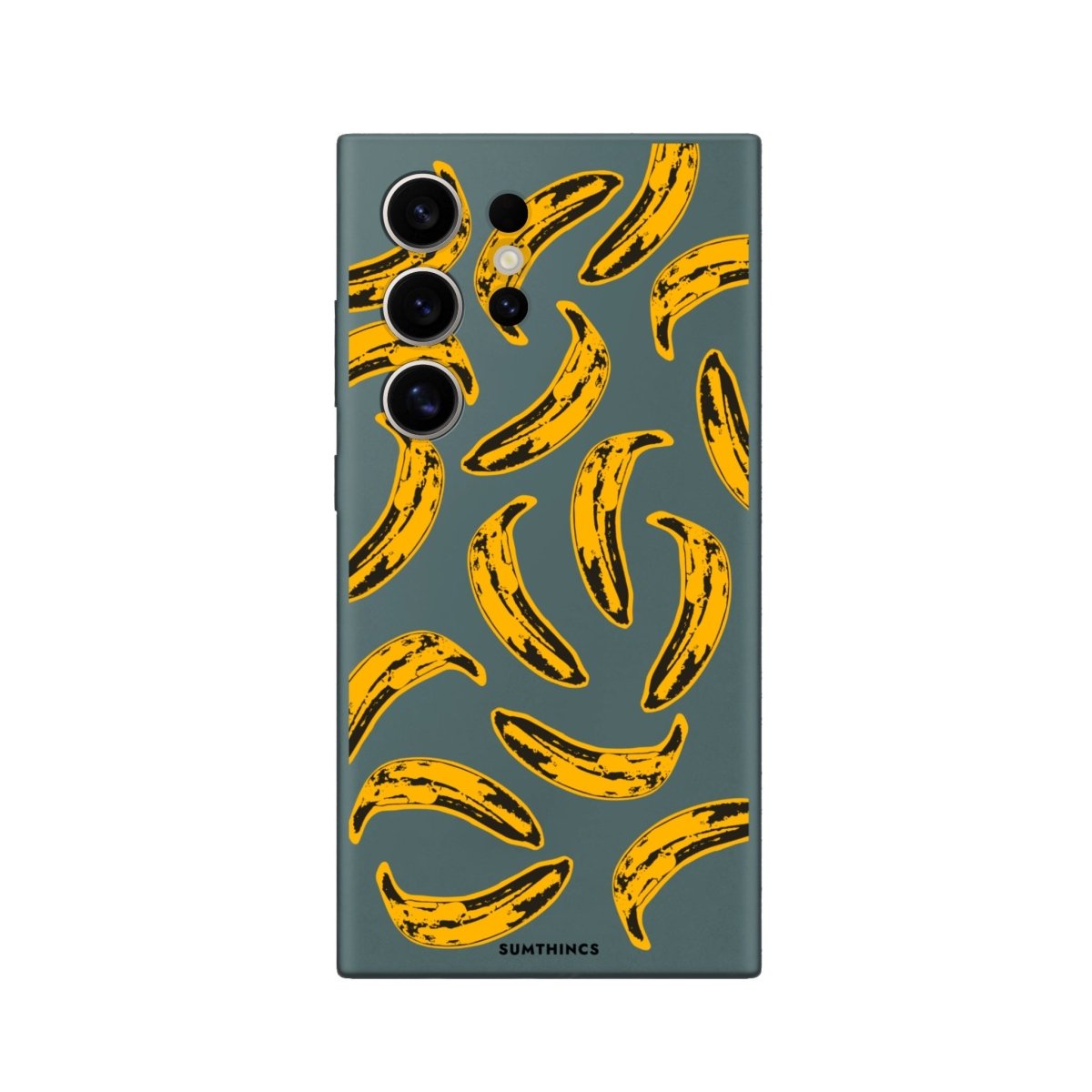 Samsung S22 Ultra Bananas Premium Telefon Kılıfı Kaktüs Yeşili - SUMTHINCS