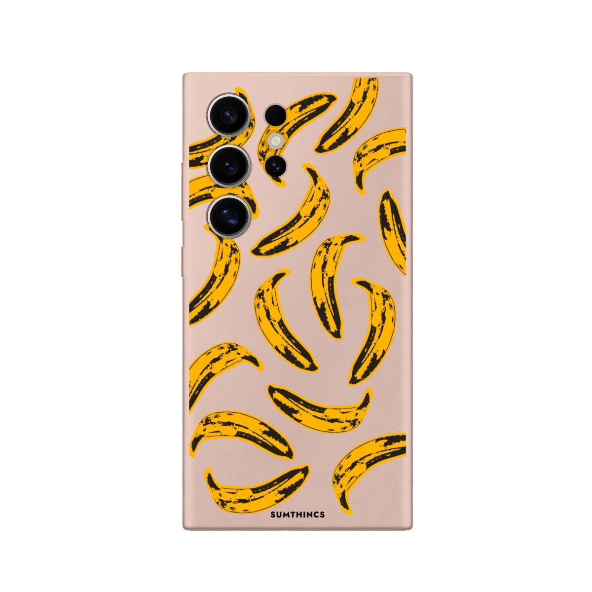 Samsung S22 Ultra Bananas Premium Telefon Kılıfı Bej - SUMTHINCS