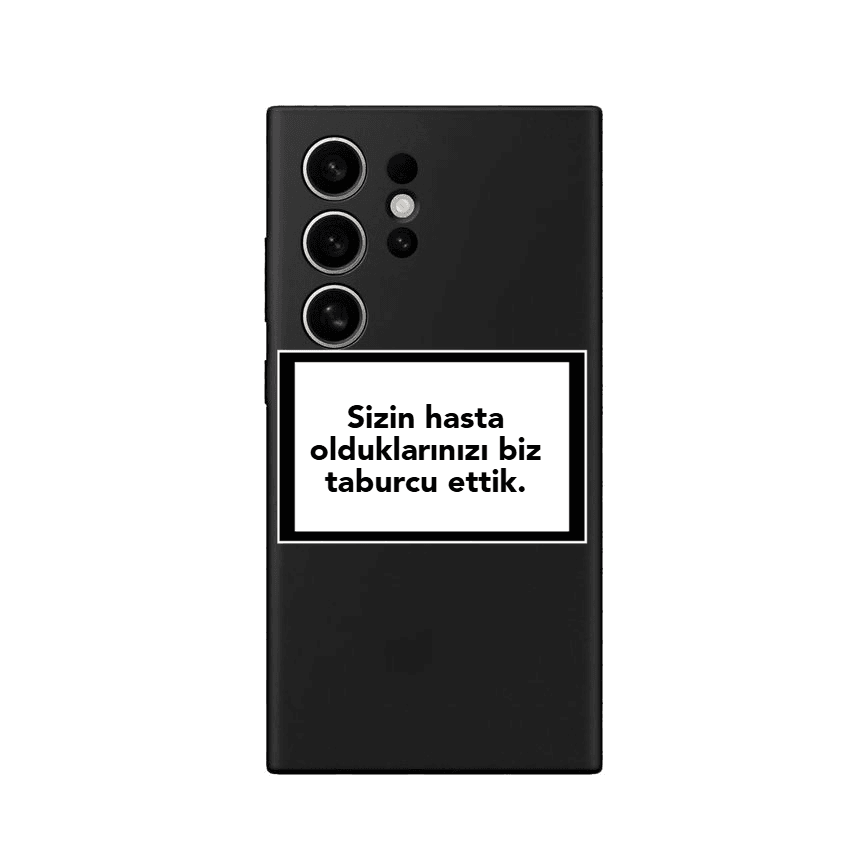 Samsung S22 Ultra Custom Quote Kişiye Özel Premium Telefon Kılıfı - SUMTHINCS