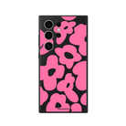 Samsung S22 Ultra Daisy Pop Premium Telefon Kılıfı Siyah - SUMTHINCS