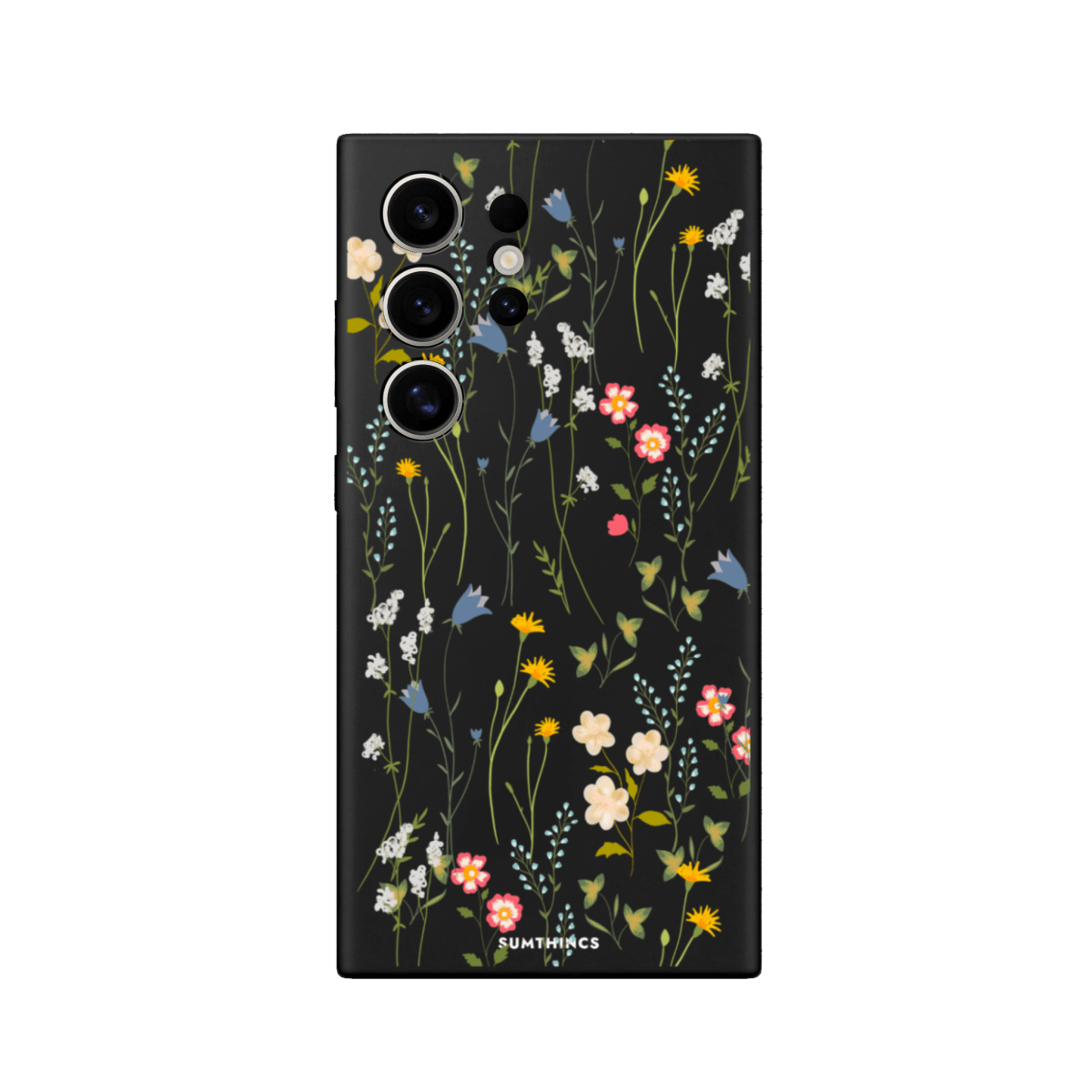 Samsung S22 Ultra Eternal Garden Premium Telefon Kılıfı Siyah - SUMTHINCS