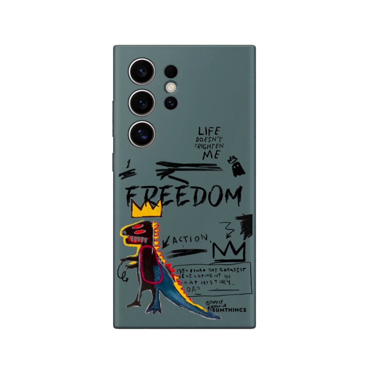 Samsung S22 Ultra Freedom Premium Telefon Kılıfı Kaktüs Yeşili - SUMTHINCS