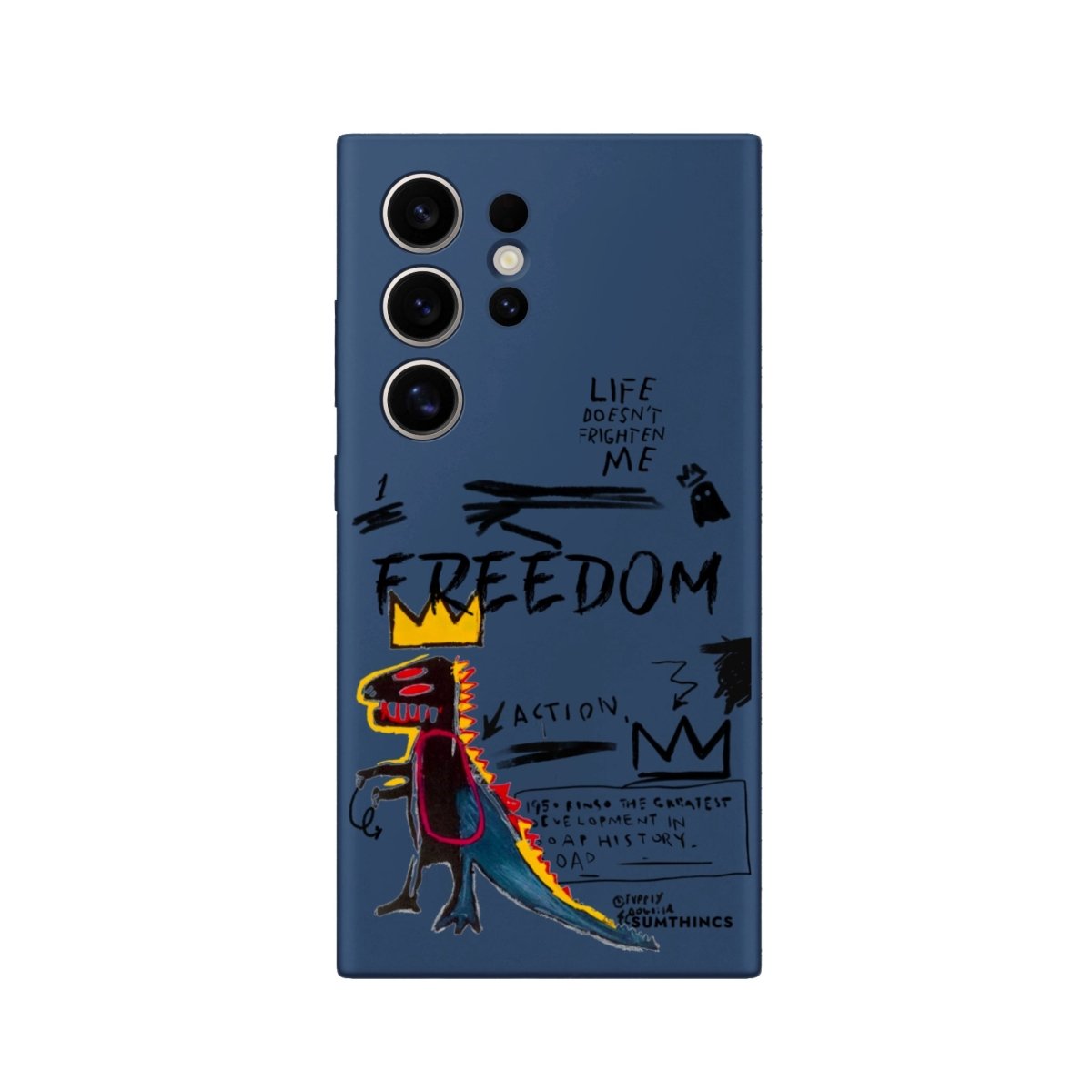 Samsung S22 Ultra Freedom Premium Telefon Kılıfı Pasifik Mavi - SUMTHINCS