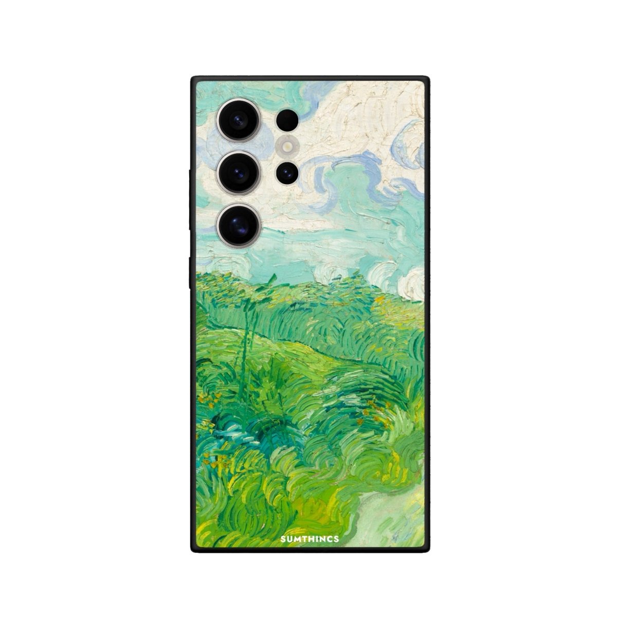 Samsung S22 Ultra Green Wheat Fields Premium Telefon Kılıfı - SUMTHINCS