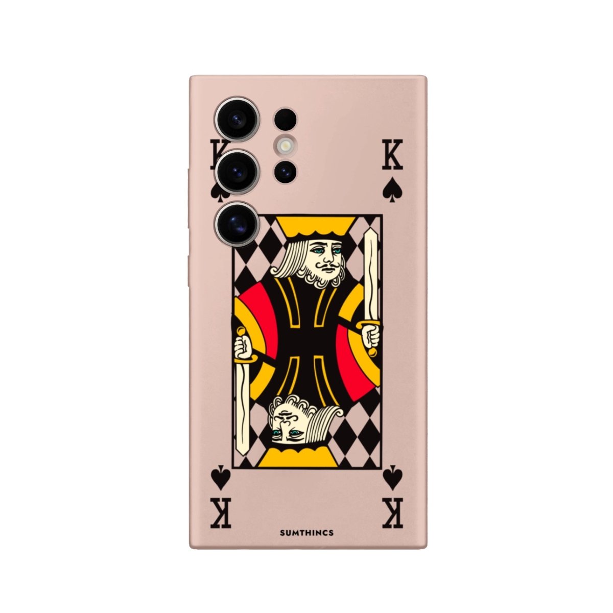 Samsung S22 Ultra King Premium Telefon Kılıfı Bej - SUMTHINCS