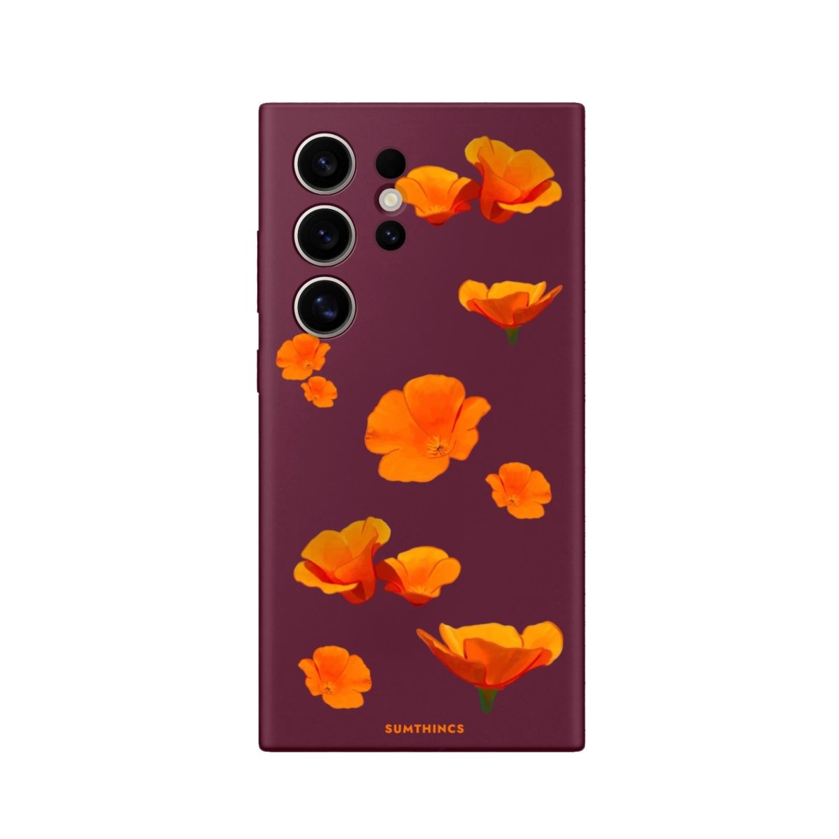 Samsung S22 Ultra Poppies Premium Telefon Kılıfı - SUMTHINCS