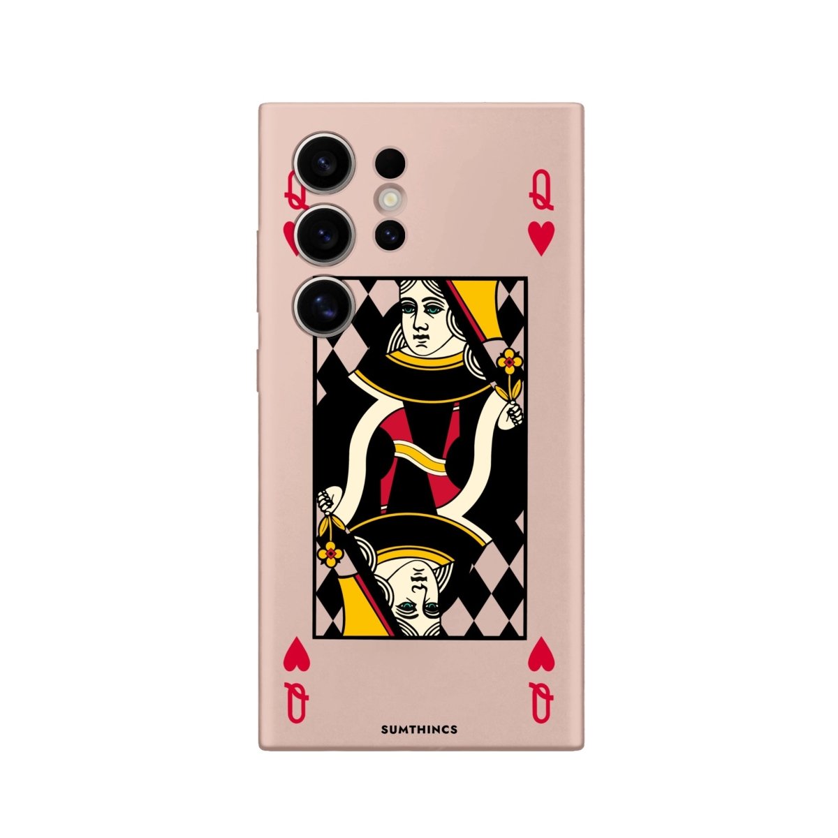 Samsung S22 Ultra Queen Premium Telefon Kılıfı Bej - SUMTHINCS