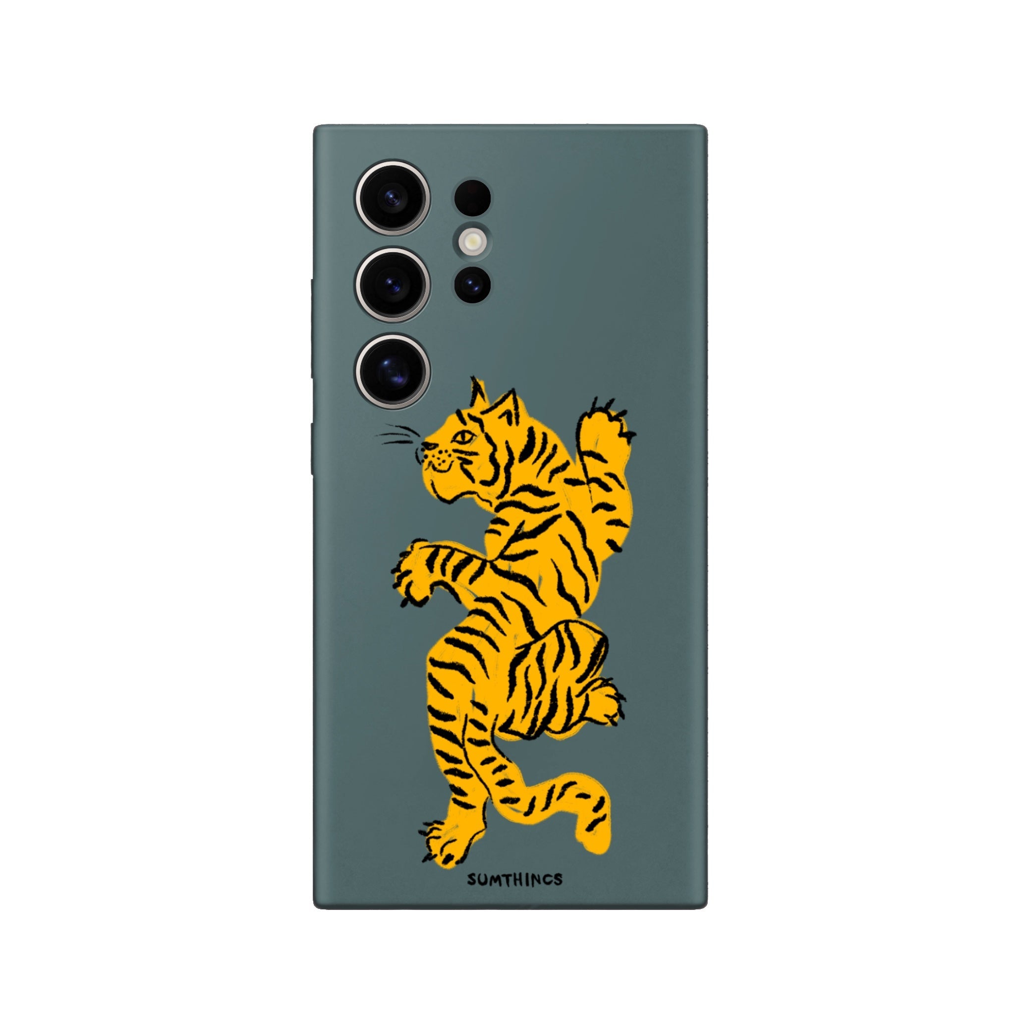 Samsung S22 Ultra Roar Premium Telefon Kılıfı Kaktüs Yeşili - SUMTHINCS