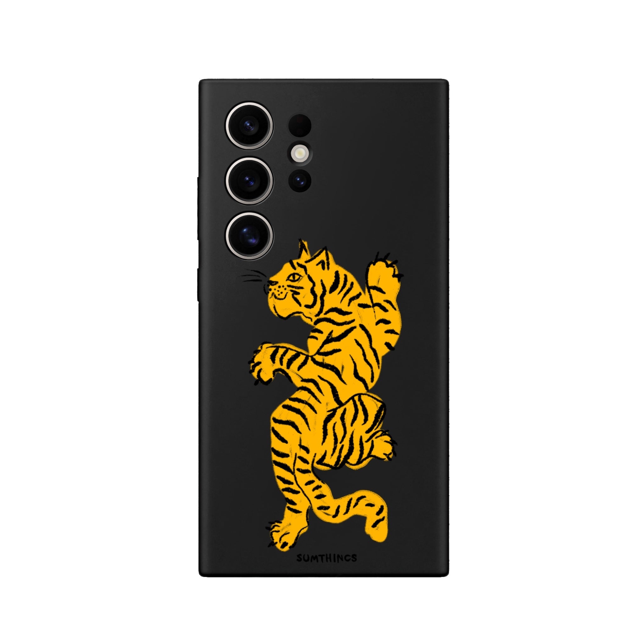 Samsung S22 Ultra Roar Premium Telefon Kılıfı Siyah - SUMTHINCS