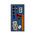 Samsung S22 Ultra Somewhere Premium Telefon Kılıfı Pasifik Mavi - SUMTHINCS