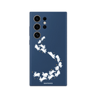 Samsung S22 Ultra Starry Bunnies Premium Telefon Kılıfı Pasifik Mavi - SUMTHINCS