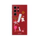 Samsung S22 Ultra Sweet Chaos Premium Telefon Kılıfı Kırmızı - SUMTHINCS