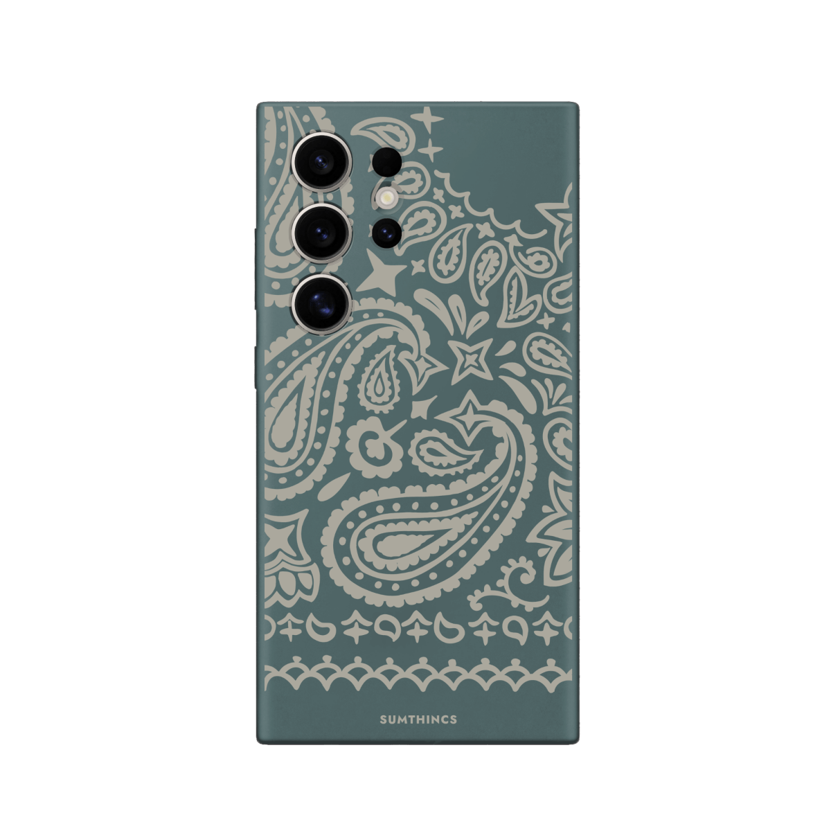 Samsung S22 Ultra Urban Bandana Premium Telefon Kılıfı Kaktüs Yeşili - SUMTHINCS