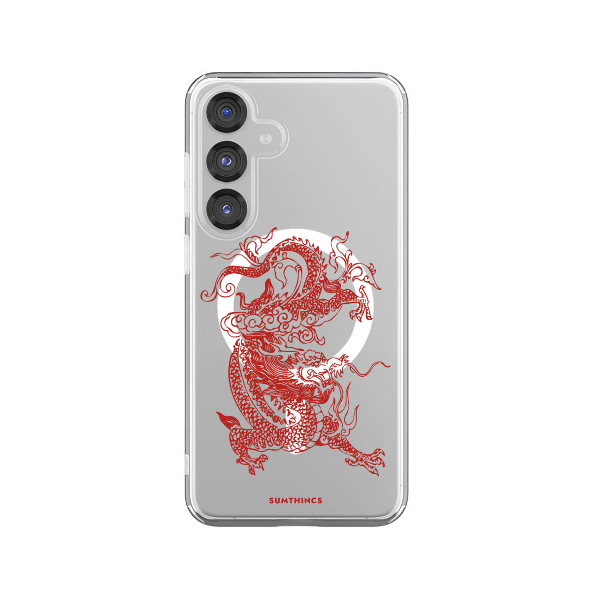 Samsung S23 Dragon Clear Magsafe Telefon Kılıfı - SUMTHINCS