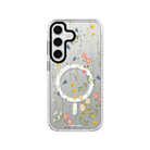 Samsung S23 FE Eternal Garden Magsafe Procase Şeffaf Telefon Kılıfı Beyaz Şeffaf - SUMTHINCS