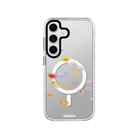 Samsung S23 FE Neon Fish Magsafe Procase Şeffaf Telefon Kılıfı Beyaz Şeffaf - SUMTHINCS