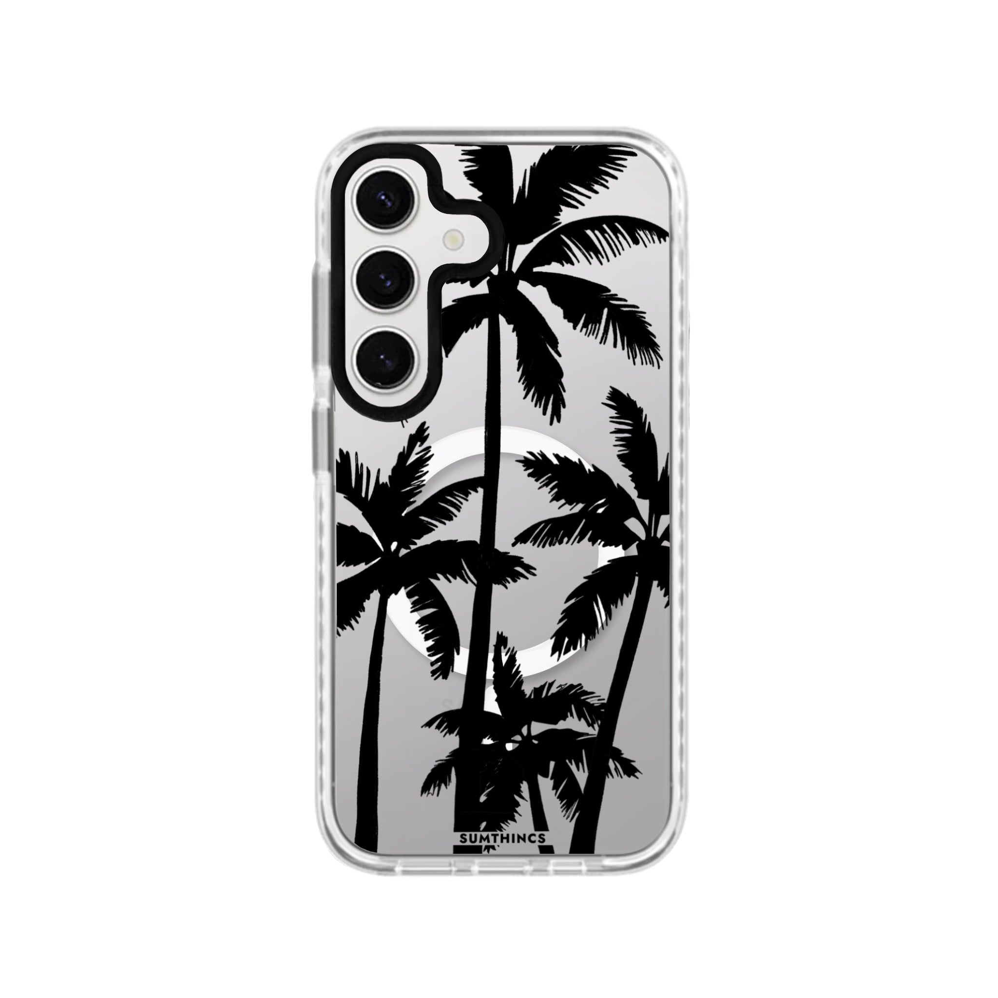 Samsung S23 FE Palm Trees Magsafe Procase Şeffaf Telefon Kılıfı  - SUMTHINCS