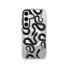 Samsung S23 FE Snakes Magsafe Procase Şeffaf Telefon Kılıfı Beyaz Şeffaf - SUMTHINCS