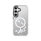 Samsung S23 FE Starry Bunnies Magsafe Procase Şeffaf Telefon Kılıfı Beyaz Şeffaf - SUMTHINCS