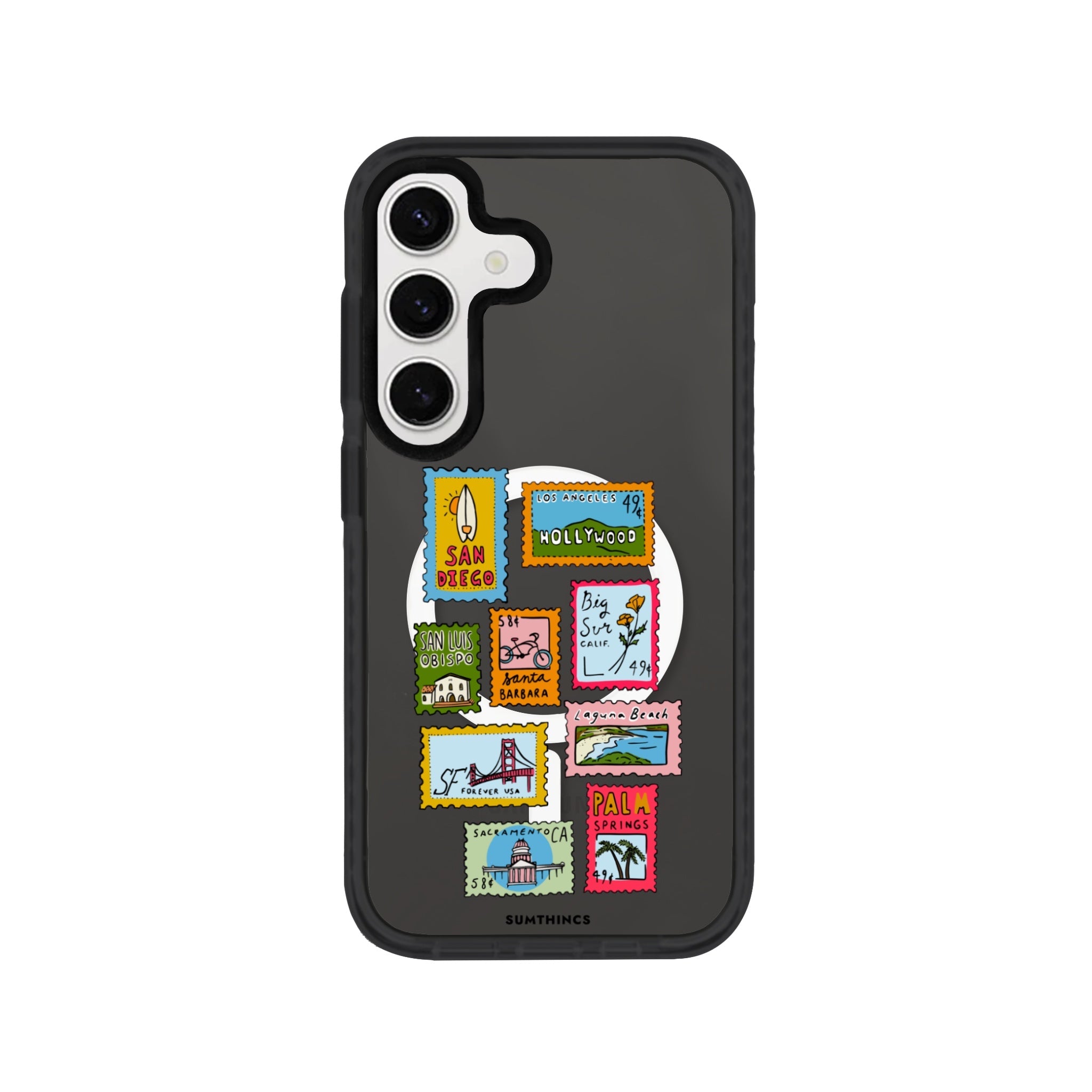 Samsung S23 FE The Grand Tour Magsafe Procase Şeffaf Telefon Kılıfı Antrasit - SUMTHINCS