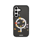 Samsung S23 Neon Fish Magsafe Procase Şeffaf Telefon Kılıfı Antrasit - SUMTHINCS