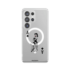 Samsung S23 Ultra Ace Queen Clear Magsafe Şeffaf Telefon Kılıfı - SUMTHINCS