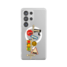 Samsung S23 Ultra Crossroad Clear Magsafe Şeffaf Telefon Kılıfı - SUMTHINCS