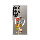 Samsung S23 Ultra Crossroad Magsafe Procase Şeffaf Telefon Kılıfı Beyaz Şeffaf - SUMTHINCS