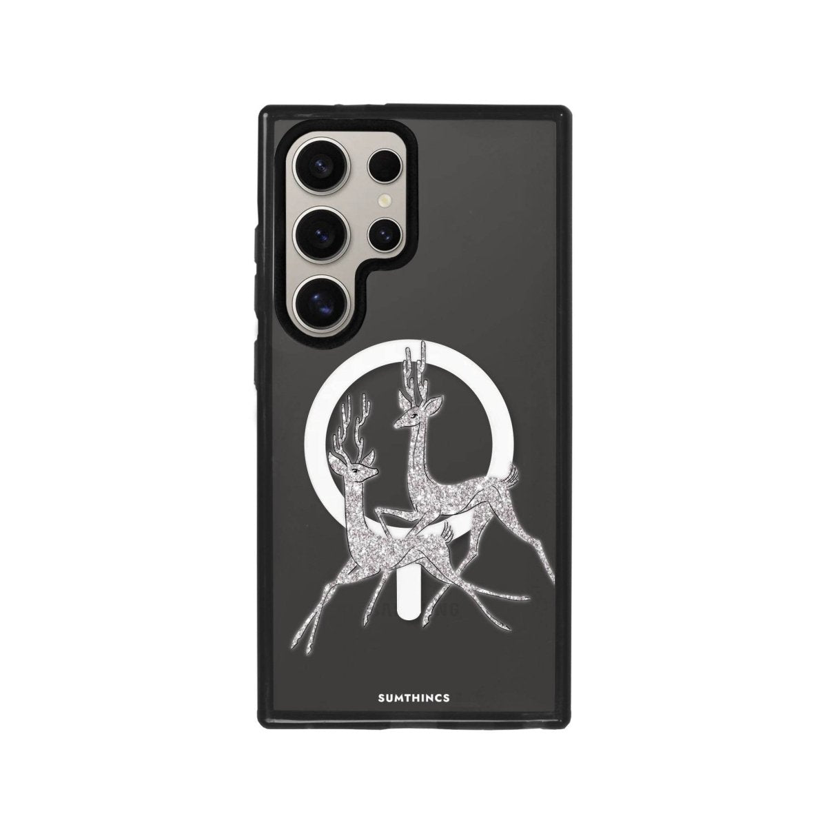Samsung S23 Ultra Disco Deers Magsafe Procase Şeffaf Telefon Kılıfı - SUMTHINCS