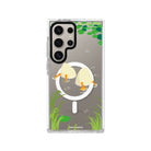 Samsung S23 Ultra Ducks Magsafe Procase Şeffaf Telefon Kılıfı - SUMTHINCS