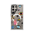 Samsung S23 Ultra Eye Stickers Magsafe Procase Şeffaf Telefon Kılıfı - SUMTHINCS