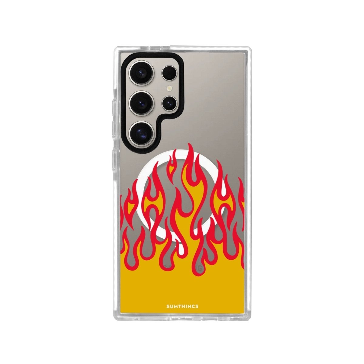Samsung S23 Ultra Flamme Magsafe Procase Şeffaf Telefon Kılıfı - SUMTHINCS
