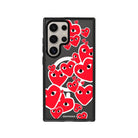 Samsung S23 Ultra Hearts Magsafe Procase Şeffaf Telefon Kılıfı Antrasit - SUMTHINCS