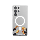 Samsung S23 Ultra Lipstick Clear Magsafe Telefon Kılıfı - SUMTHINCS