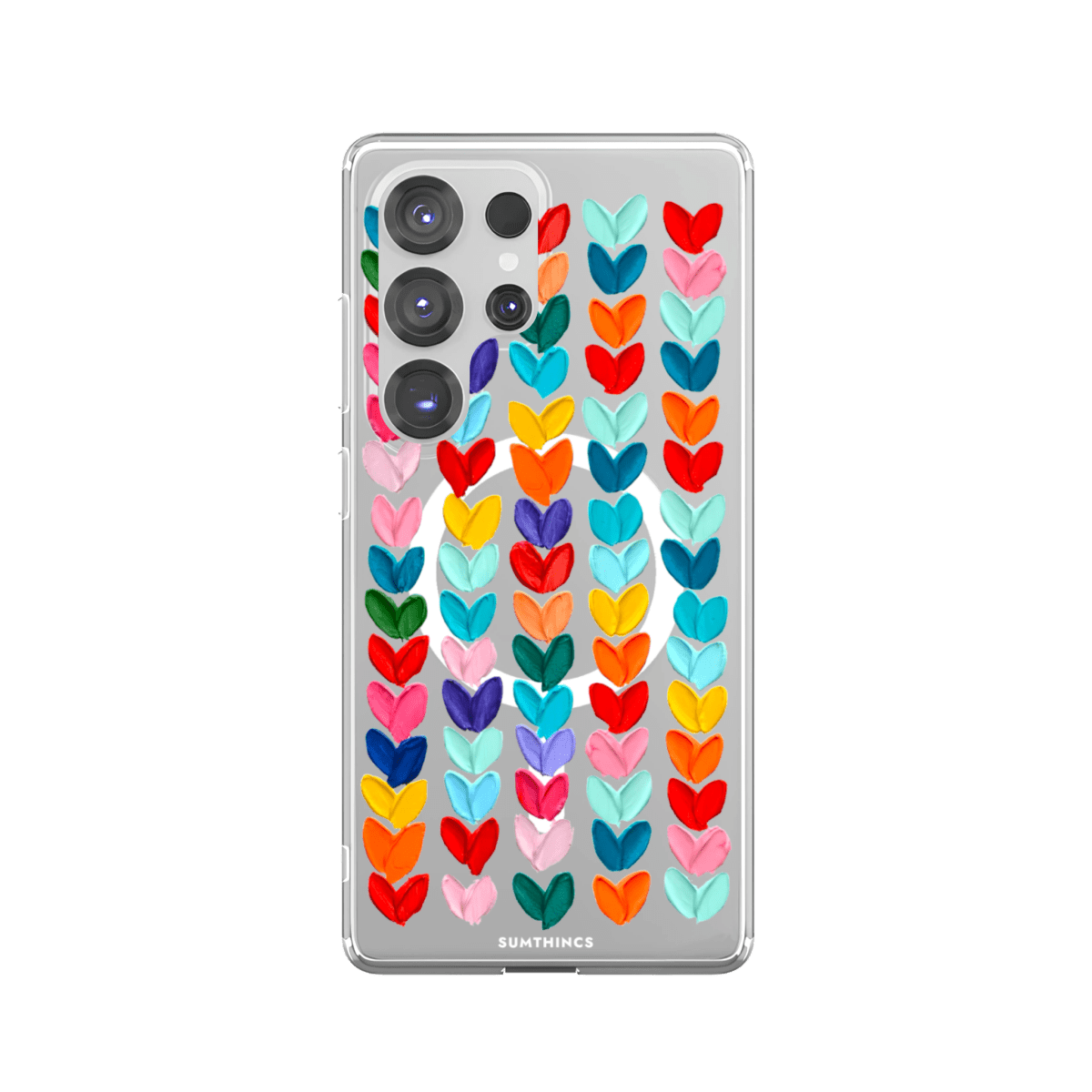 Samsung S23 Ultra Lovestorm Clear Magsafe Şeffaf Telefon Kılıfı - SUMTHINCS