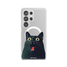 Samsung S23 Ultra Meoww Clear Magsafe Telefon Kılıfı - SUMTHINCS