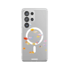 Samsung S23 Ultra Neon Fish Clear Magsafe Şeffaf Telefon Kılıfı - SUMTHINCS