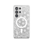 Samsung S23 Ultra Paisley Clear Magsafe Telefon Kılıfı - SUMTHINCS
